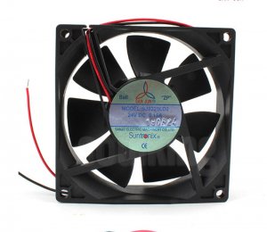 92MM SJ9225LD2 24V 0.15A 2 Wires 9Cm Inverter Cooling Fan 92x25mm
