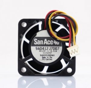 Sanyo 4CM 9A0412J7D07 12V 0.11 3 Wires Cooling Fan