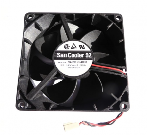 SANYO 9225 9CM 9A0912G4031 12V 0.39A 2 Wires 2 Pins Case Fan