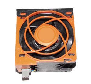 SANYO 6038 9GA0612P1J611 RM4HX 12V 1.5A 4 Wires 4 Pins Server Fan with orange brakcet for DELL PowerEdge R720/R820