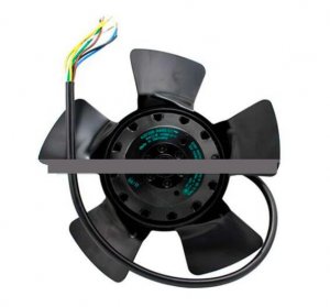 A2D200-AA02-02 230Vac 53/70W 6 Wires Outer Rotor Axial Cooling Fan 180x62mm