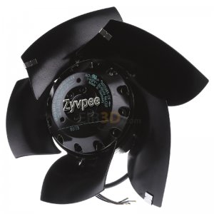 ebm Papst A2D210-AB10-05 M2D068-CC 210mm 400VAC 50/60Hz Class F 2750/3250rpm IP44 3 Phase Black metal axial fan