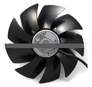 A2D250-AI02-01 230-400Vac 100/140W Metal Axial Flow Fan 250x72mm