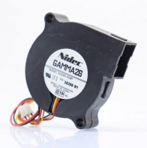 Nidec A33999-33JBY 12V 0.17A 3 Wires 3 Pins Turbo Blower Fan 50x50x15mm