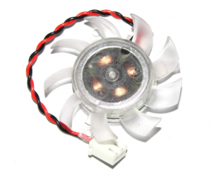 VETTE 4CM A4010L12S ZP 12V 0.07A 2 wires 2 pins transparent vga fan graphics card cooler