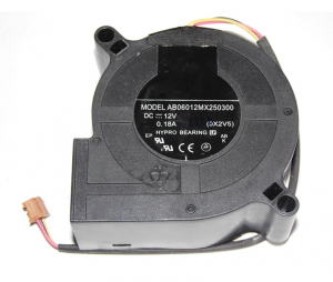 ADDA 6cm AB06012MX250300 OX2V5 12V 0.18A 3 Wires Blower Cooler Fan