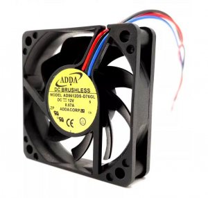 Adda 60mm AD0612DS-D76GL 12V 0.07A 3 Wires 6CM Cooling Fan 60x15mm