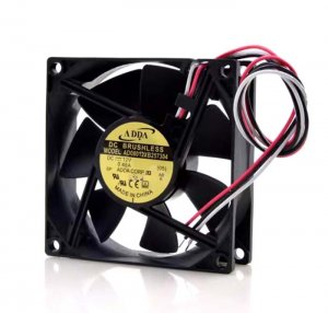 Adda 80mm AD08012XB257304 12V 0.45A 3Wires 8CM Chassis Cooling Fan 80x25mm