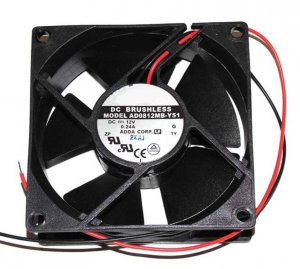 ADDA 8032 8CM AD0812MB-Y51 12V 0.24A 2 Wires Cooler Fan