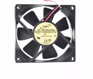 ADDA 8025 8CM AD0824HS-A70GL 24V 0.16A 2 Wires Cooler Fan