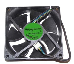 ADDA 9025 9CM AD0912UX-A7BGL 372651-001 12V 0.5A 4 Wires Cooler Fan