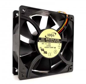 Adda 120mm AD1224LB-F92GP 12V 0.42A 3 Wires 12CM Axial Cooling Fan 120x38mm