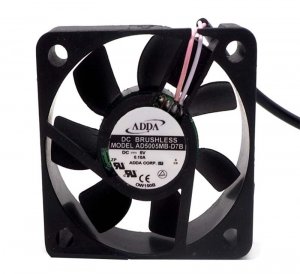 Adda 5CM 5015 AD5005MB-D7B DC5V 0.10A 2 Wires 2 Pins Case Fan