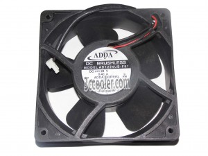 ADDA 12038 12CM AD1224UB-F51 24V 0.4A 2 Wires Cooler Fan