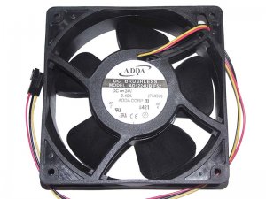 ADDA 12CM AD1224UB-F52 24V 0.4A 3 Wires Inverter Cooling Fan