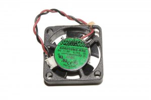 25mm 2506 AD0205MX-K50 DC5V 0.13A 2 Wires 2 Pins 2.5CM Mini Cooling Fan