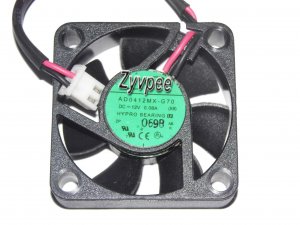 ADDA 4010 AD0412MX-G70 X8 12V 0.08A 2 wires 2 pins micro case fan,4cm cpu cooler
