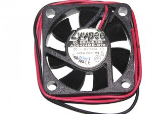 ADDA 40*10mm AD0424MB-G70 24V 0.08A 2 wires 4cm Inverter Fan