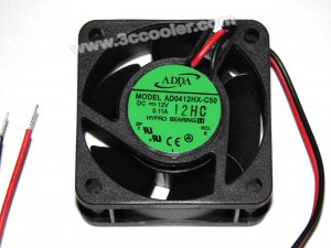 ADDA 4020 4CM AD0412HX-C50 12V 0.11A 2 Wires Cooler Fan