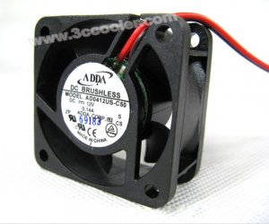 ADDA 4020 4CM AD0412US-C50 12V 0.14A 2 Wires Cooler Fan