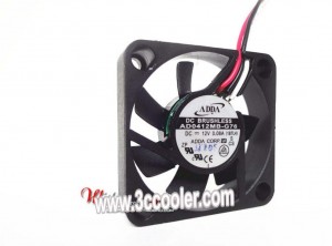 ADDA 5010 5CM AD0512MB-G70 12V 0.07A 2 Wires DC Cooler fan