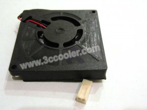 ADDA 6010 6CM AB5512HX-GO0 12V 0.19A 2 Wires Blower Cooler Fan