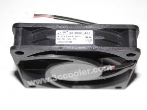 ADDA 6015 6CM AD0612HX-H93 12V 0.28A 3 Wires Cooler Fan