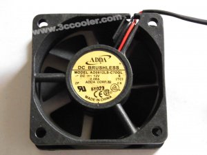 ADDA 6020 6CM AD0612LS-C70GL 12V 0.08A 2 Wires Cooler Fan