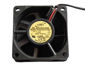 ADDA 6020 6CM AD0612LS-C70GL 12V 0.08A 2 Wires Cooler Fan