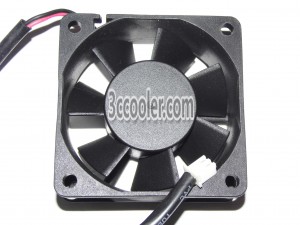 ADDA 60x25mm AD0612HB-A70GL 12V 0.23A 2 Wires 2 Pins Case Fan 6CM CPu Cooler