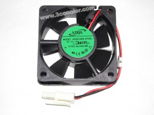 ADDA 6025 6CM AD0612MX-A70GL 12V 0.14A 2 Wires Cooler Fan