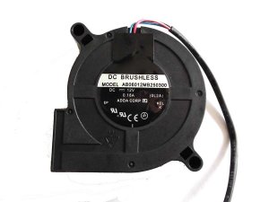 ADDA 6cm AB06012MB250300 12V 0.18A 3 Wires Blower Cooler Fan