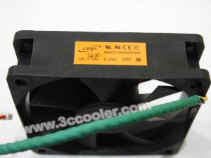 ADDA 7020 7CM AD07012HX207300 OX 12V 0.23A 3 Wires Cooler Fan