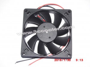 ADDA 8015 8CM AD0812HB-D91 12V 0.3A 2 Wires Cooler Fan