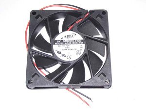 ADDA 8015 8CM AD0812HB-D91 12V 0.3A 2 Wires Cooler Fan