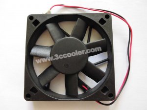 ADDA 8015 8CM AD0812LB-D70 12V 0.09A 2 Wires Cooler Fan