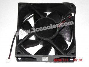 ADDA 8025 8CM AD08012UX257301 09TH1 12V 0.3A 3 Wires Cooler Fan