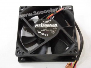 ADDA 8025 8CM AD0812UB-A73GL 12V 0.45A 3 Wires Cooler Fan