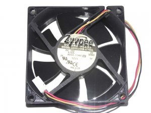 ADDA 8025 AD0824HB-A76GL 24V 0.16A 3 Wires 80mm Inverter Fan