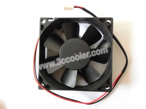 ADDA 8025 8CM AD0824HS-A70GL 24V 0.16A 2 Wires Cooler Fan