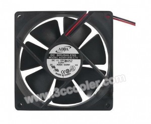 ADDA 9020 9CM AD0912HB-C70 12V 0.25A 2 Wires Cooler Fan