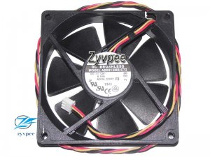 9CM ADDA 9020 AD0912MB-C72 12V 0.16A 3 Wires 3 Pins Case Fan