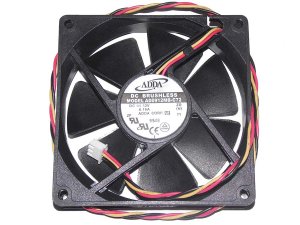 9CM ADDA 9020 AD0912MB-C72 12V 0.16A 3 Wires 3 Pins Case Fan
