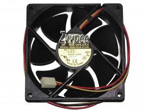 ADDA 9025  9CM AD0912LB-A72GL 12V 0.13A 3 Wires Cooler Fan