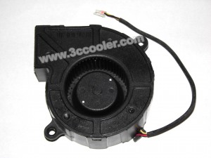 ADDA 7cm AB07012UX250301 0X 12V 0.55A 3 Wires Cooler Blower Fan