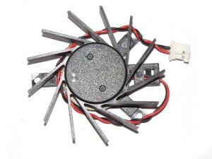 ADDA 5CM AD0512UB-TB1 12V 0.22A 2 Wires VGA Cooler Fan