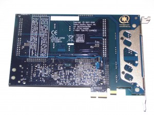 AEX800 8 FXO Port & PCIe Interface & Echo Cancellation Module on Analog Asterisk Card For PBX VoIP