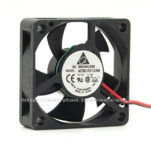 Delta AFB03512HA 35mm 12V 0.12A 2Wire Cooler Fan  35x35x10mm