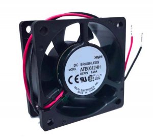 6CM AFB0612HH 12V 0.2A 2Wires Server Power 60mm Cooling Fan 60x60x25mm AFB0612HH-A