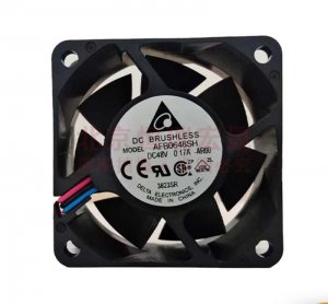 Delta AFB0648SH 48V 0.17A 3 Wires Server Cooling Fan 60x25mm
